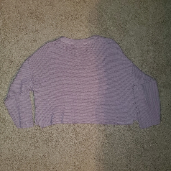 Free People Beach Cotton Pullover Relaxed Hailee Sweater - Picture 7 of 8